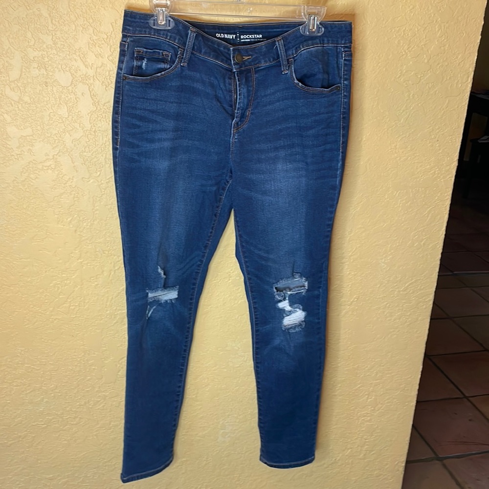 Old Navy rockstar jeans